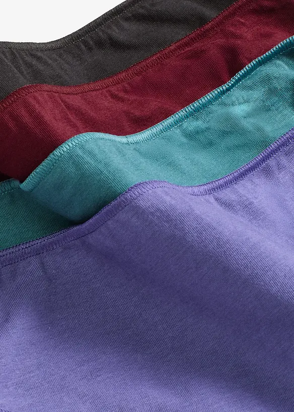 Slip met biologisch katoen (set van 4), bonprix