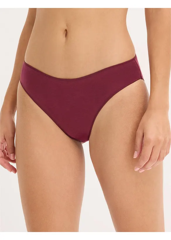 Slip met biologisch katoen (set van 4), bonprix