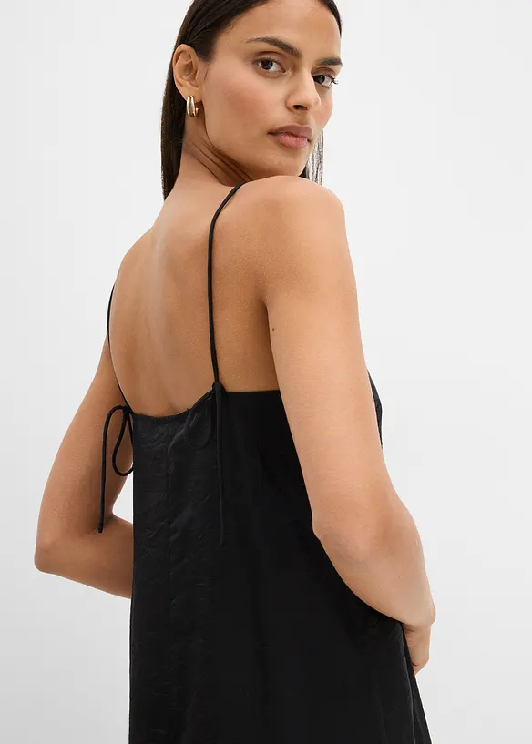 Jurk met spaghettibandjes, bonprix