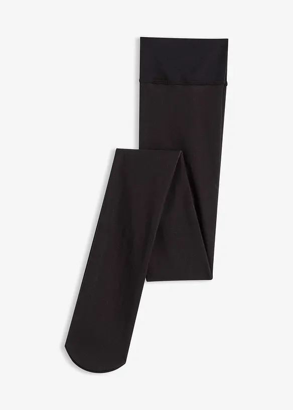 Warmhoudende zwangerschapspanty in transparante look, 50 DEN, bonprix