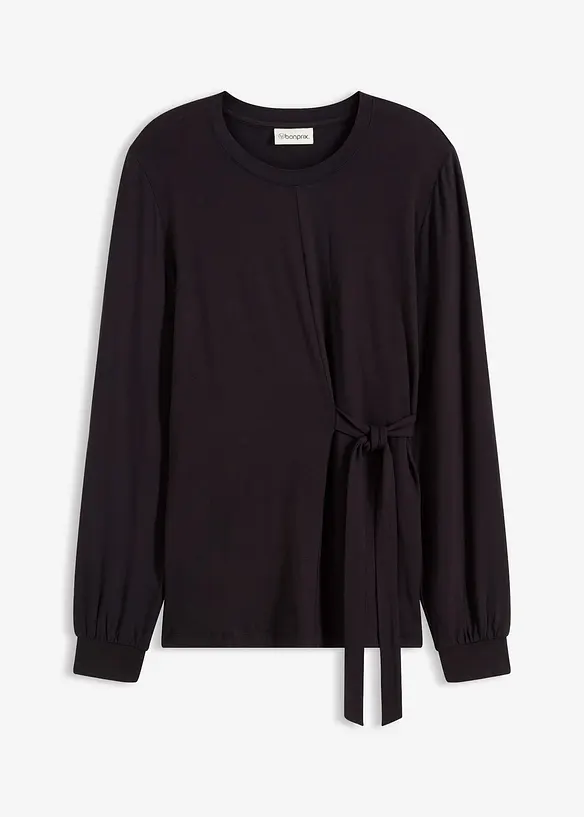 Longsleeve in een zachte viscosemix, bonprix
