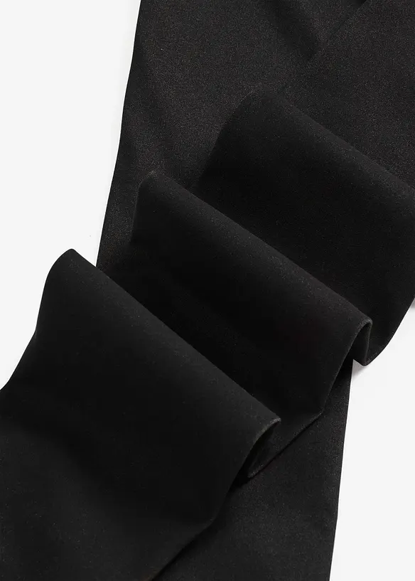 Warme legging in transparante look met Belly-Control en push-up, 50 den, bonprix