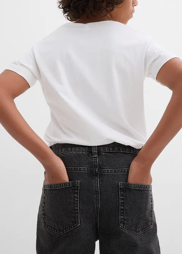 Loose fit jeans met kleurverloop, straight, bonprix