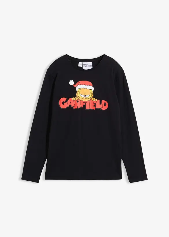 Garfield longsleeve met kerstmotief van puur katoen, Garfield
