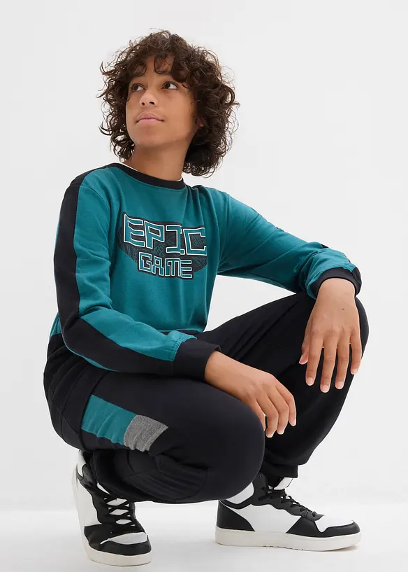 Joggingpak van puur biologisch katoen, bonprix