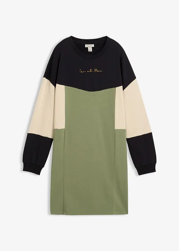 Sweatjurk van katoen, bonprix