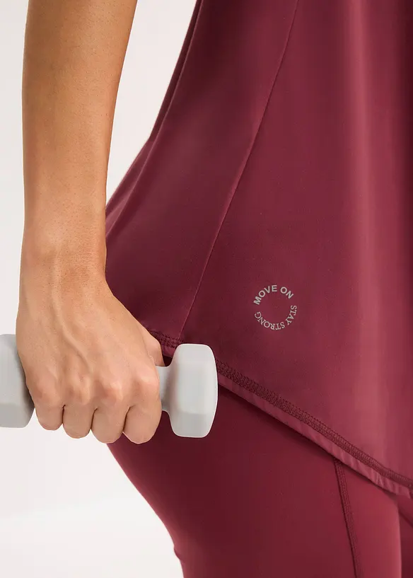 Ultrasoft outdoor shirt met mesh-inzetstuk, sneldrogend, bonprix