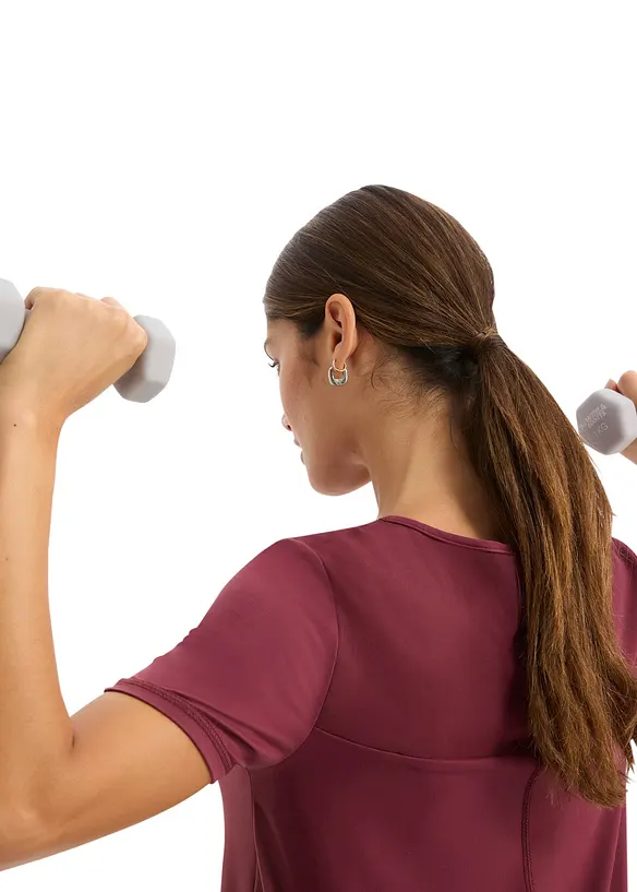 Ultrasoft outdoor shirt met mesh-inzetstuk, sneldrogend, bonprix