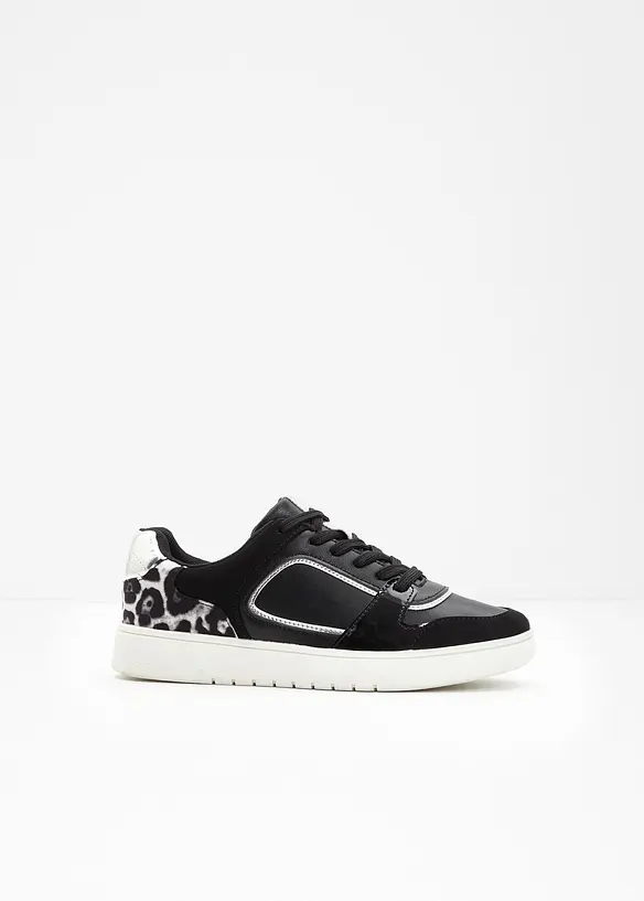 Sneakers met luipaardprint, bonprix