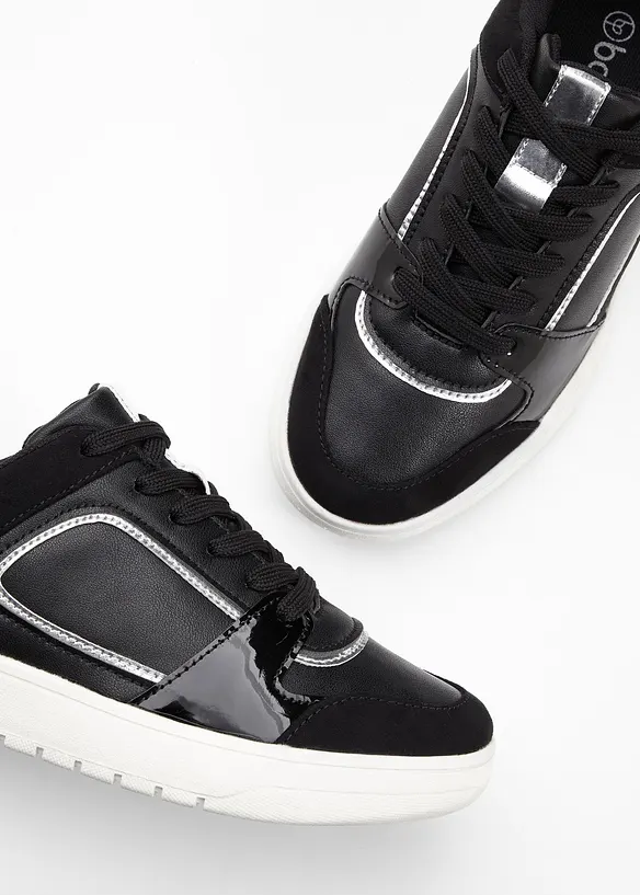 Sneakers met luipaardprint, bonprix