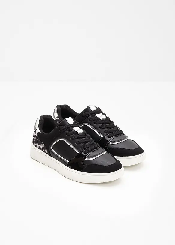 Sneakers met luipaardprint, bonprix