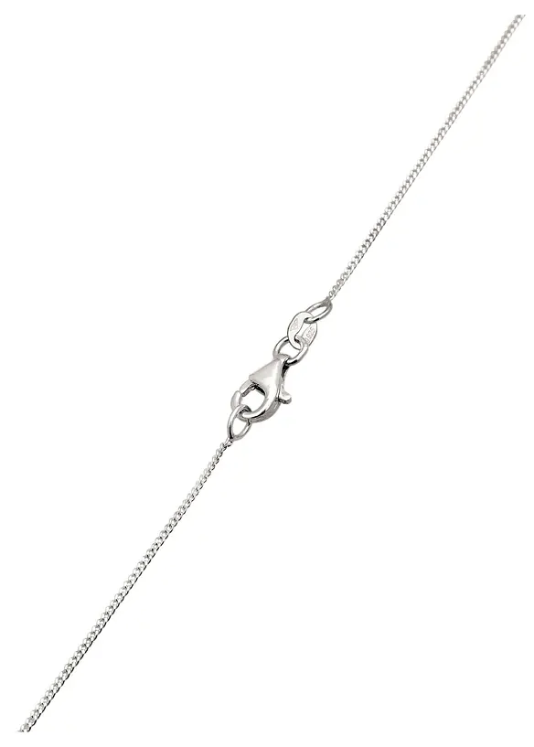 Ketting & oorringen van 925 sterling zilver (3-dlg. sieradenset), elli