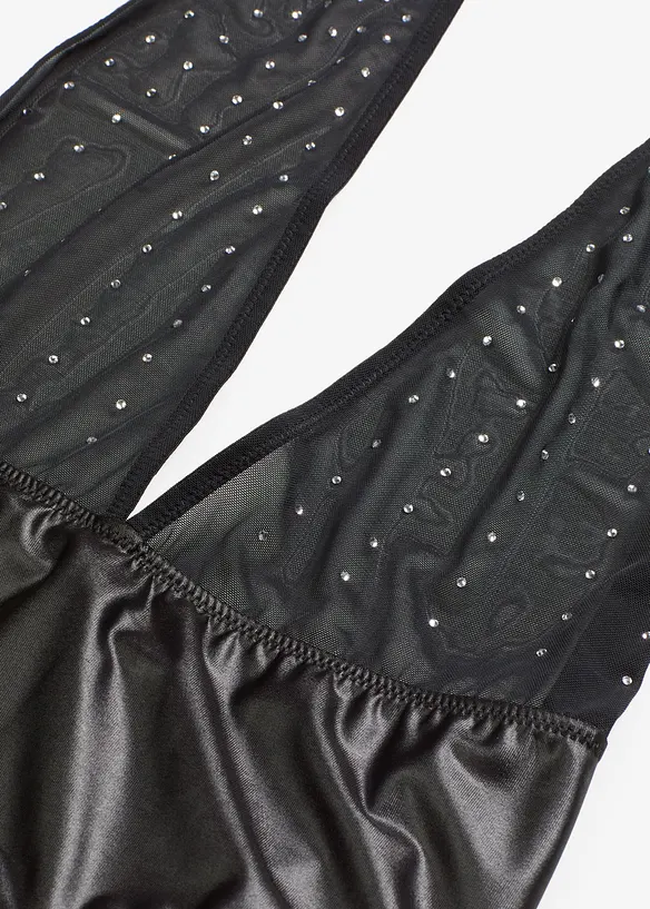 Stringbody met glitter, bonprix