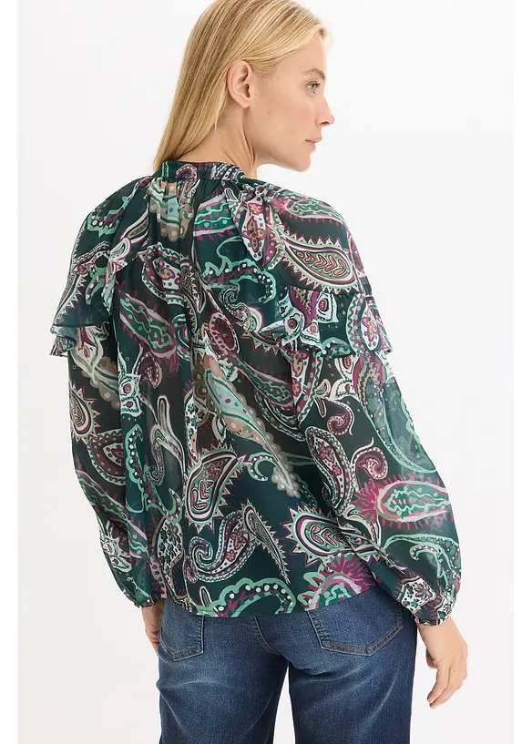 Tuniek met volants, bonprix