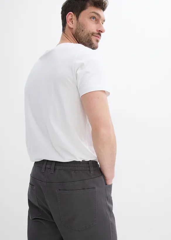 Regular fit stretch instapbroek, straight, bonprix