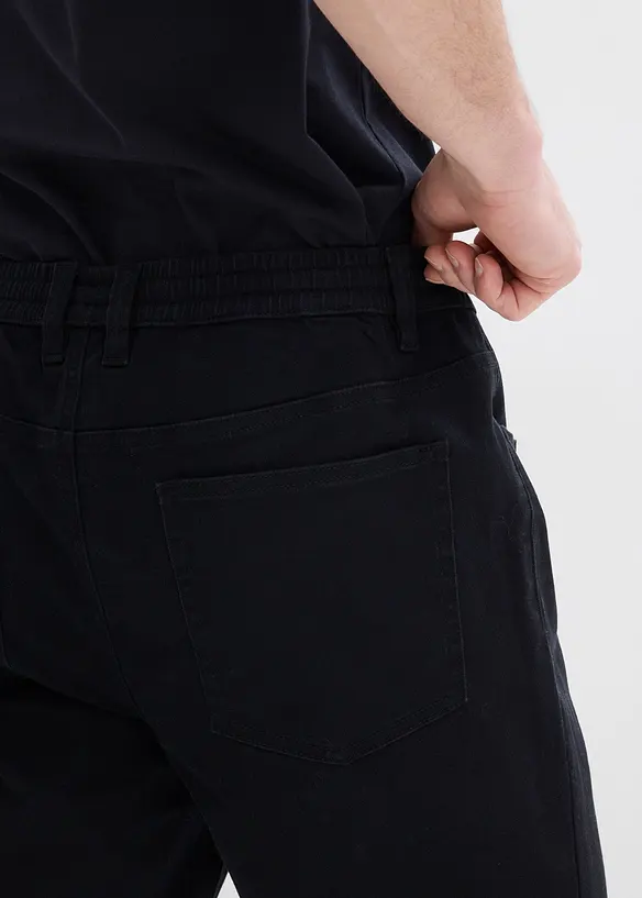 Regular fit stretch instapbroek, straight, bonprix