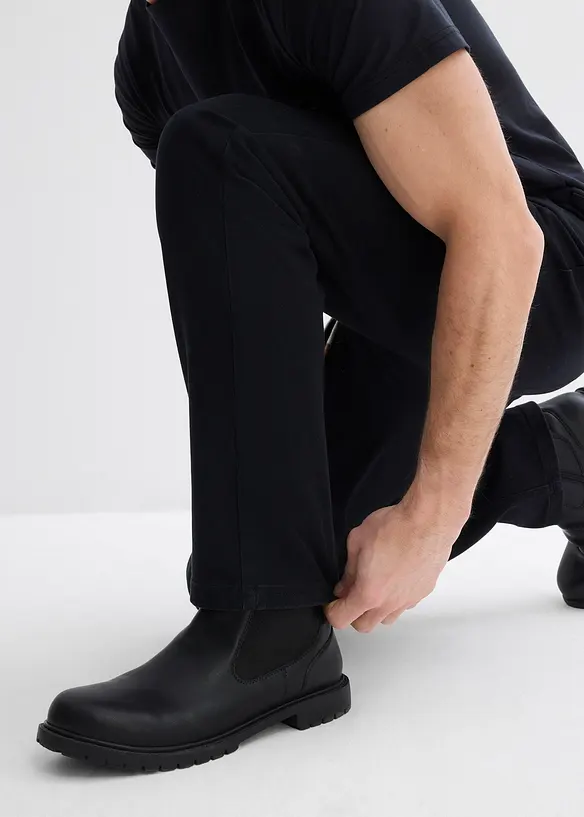 Regular fit stretch instapbroek, straight, bonprix