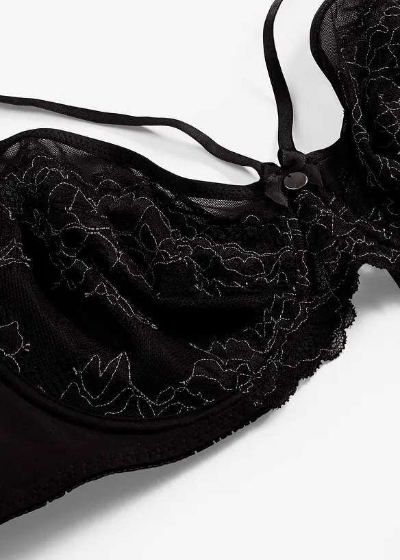 Minimizer bh met beugels en fijne kant, bonprix