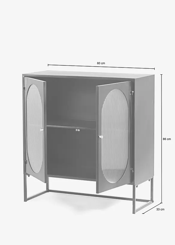 Kast met 2 deuren, bonprix