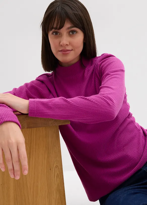 Thermoshirt met opstaande kraag, bonprix