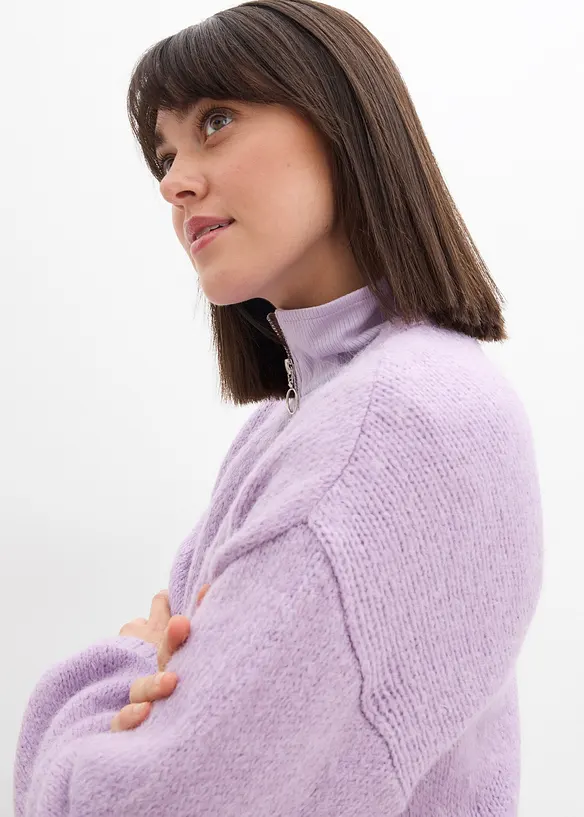 Oversized vest, cropped, bonprix