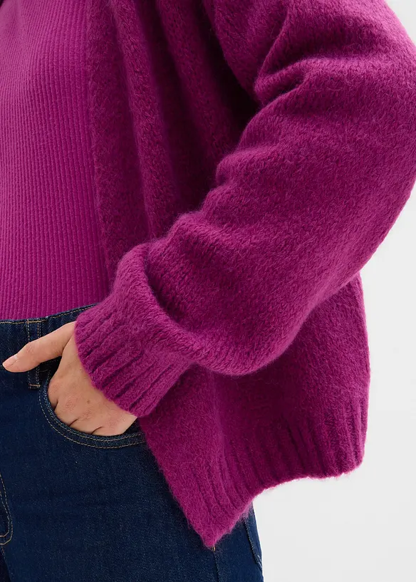 Oversized vest, cropped, bonprix