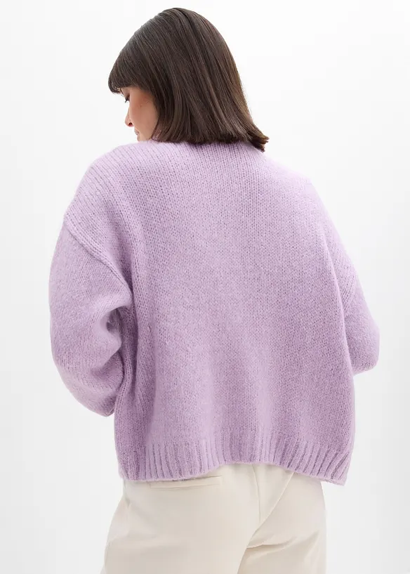 Oversized vest, cropped, bonprix