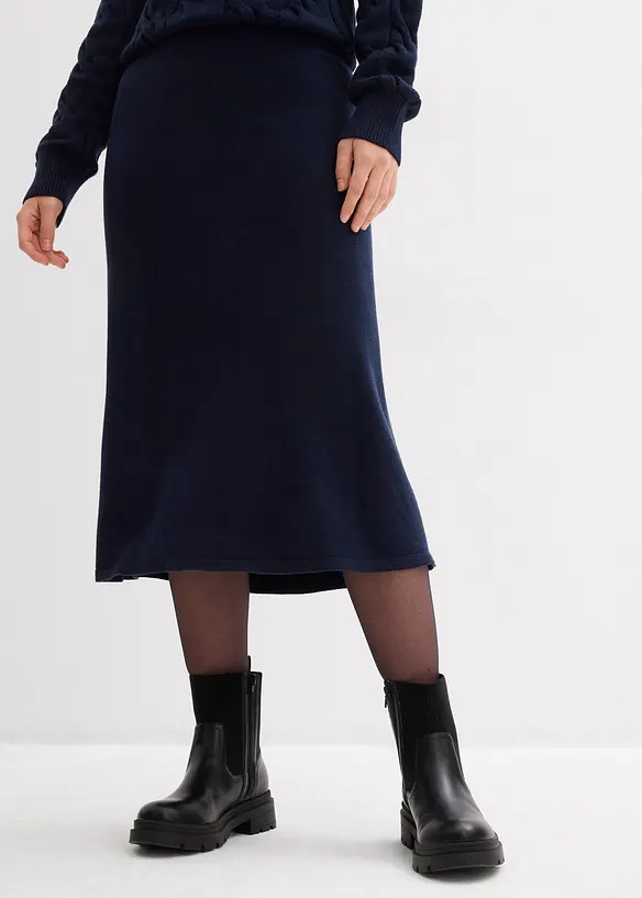 Midirok in een zachte viscosemix, bonprix
