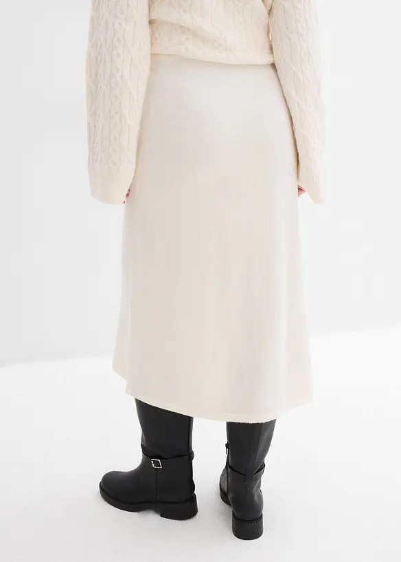 Midirok in een zachte viscosemix, bonprix