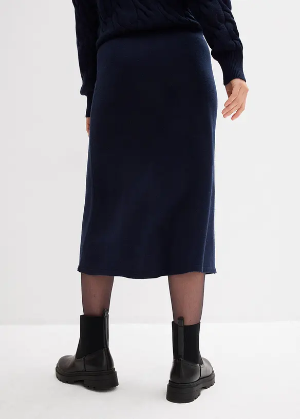 Midirok in een zachte viscosemix, bonprix