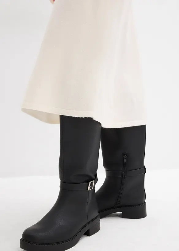 Midirok in een zachte viscosemix, bonprix