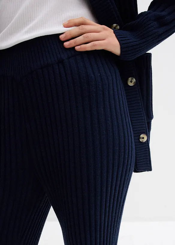 Gebreide broek van een softe viscosemix, bonprix