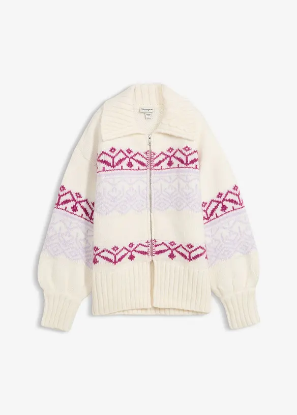 Korte vest met Noors patroon, bonprix