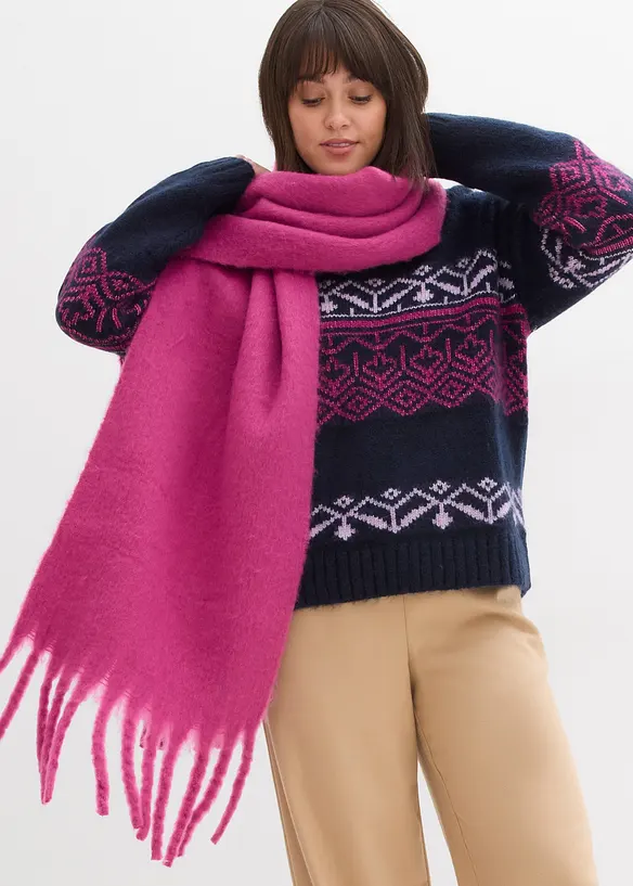 Oversized Noorse trui, bonprix