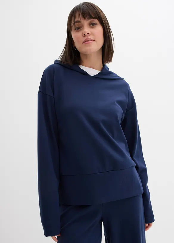 Hoodie van comfortabele Punto di Roma, bonprix