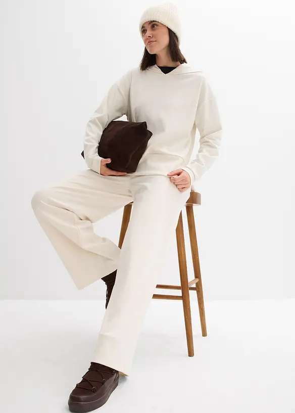 Hoodie van comfortabele Punto di Roma, bonprix