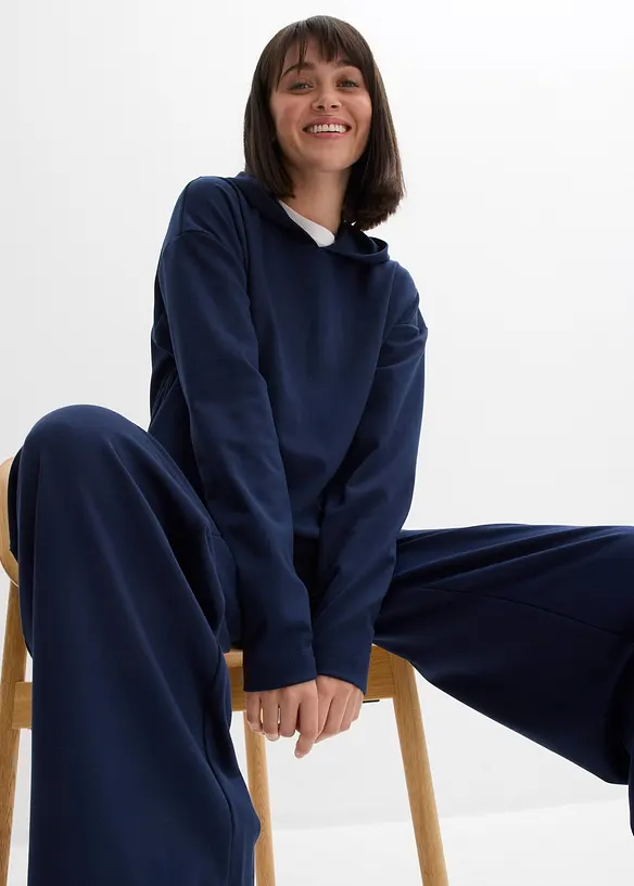 Hoodie van comfortabele Punto di Roma, bonprix