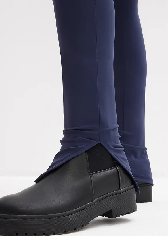 Leggings met ritssluiting in de naad, bonprix