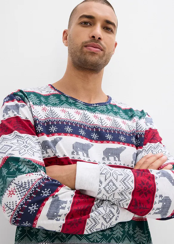 Pyjama van puur katoen met cadeauzakje, bonprix