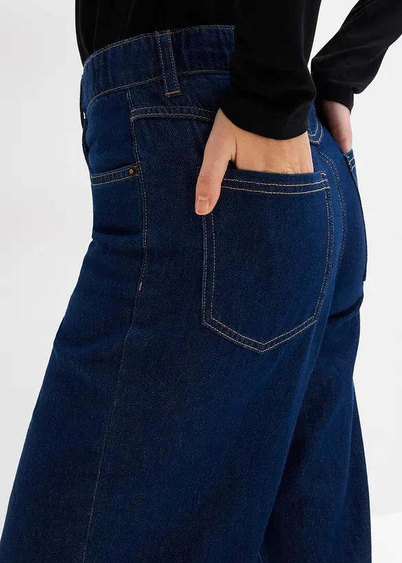 Loose fit straight jeans, high waist, bonprix