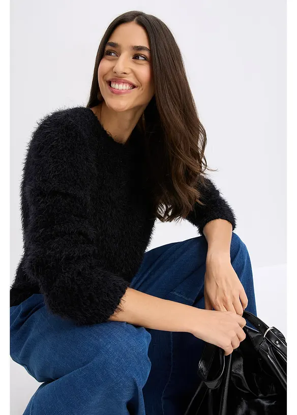 Grofgebreide trui, bonprix