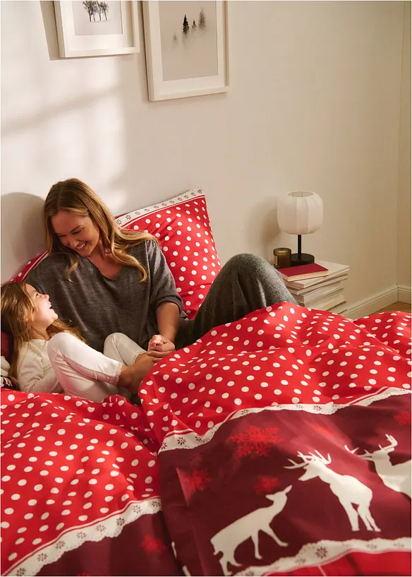 Dekbedovertrek met elanden, bonprix