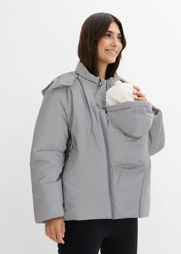 3-in-1 reflecterende zwangerschapsjas met draaginzet, bonprix