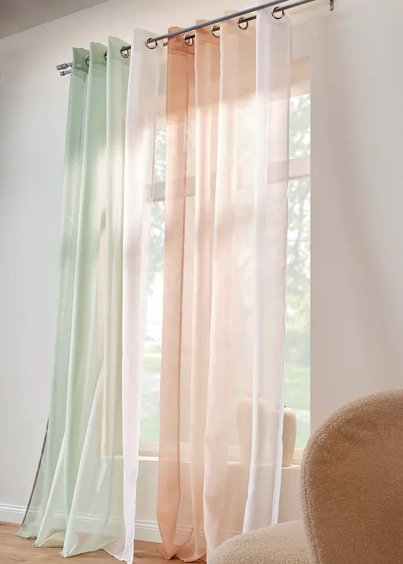 Gordijnroede met afsluitknop cilinder, bonprix