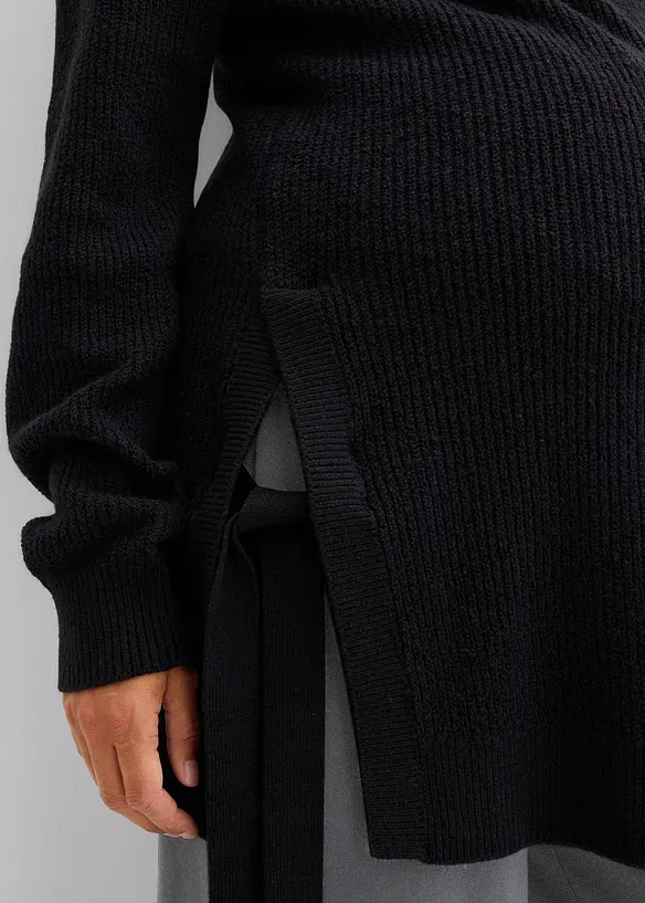 Zwangerschaps- en borstvoedingstrui van katoen met wol, bonprix