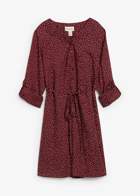 2-in-1 zwangerschapsjurk van soepele viscose, bonprix