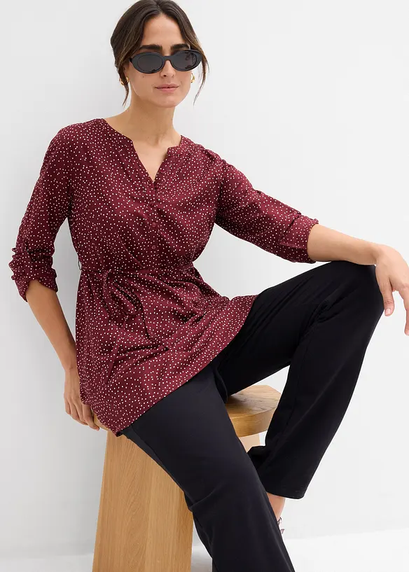 2-in-1 zwangerschapsjurk van soepele viscose, bonprix