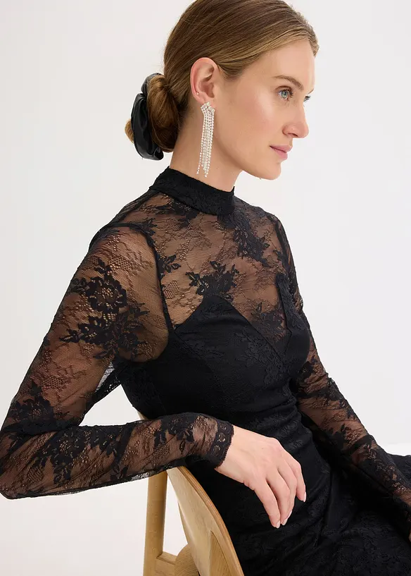 Kanten jurk, bonprix