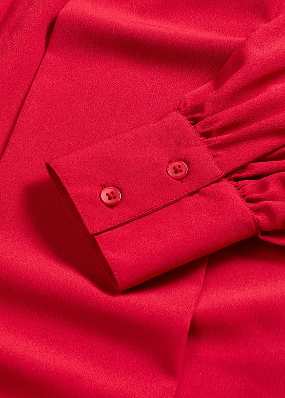 Blouse met strik, bonprix