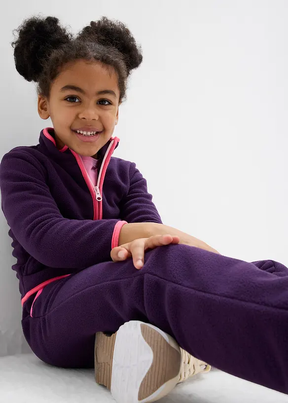 Fleece trui, bonprix